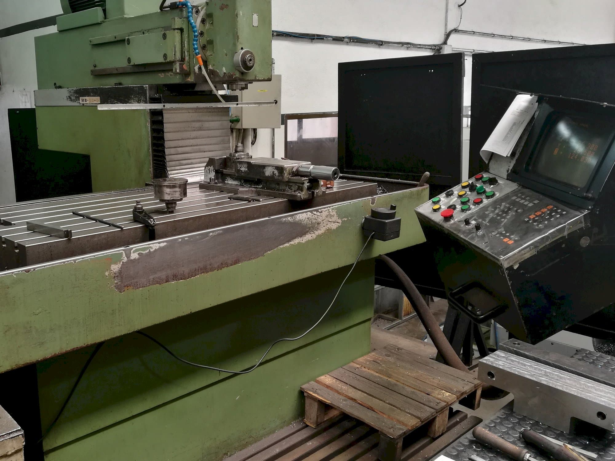 A Metba MB50-D  gép elölnézete