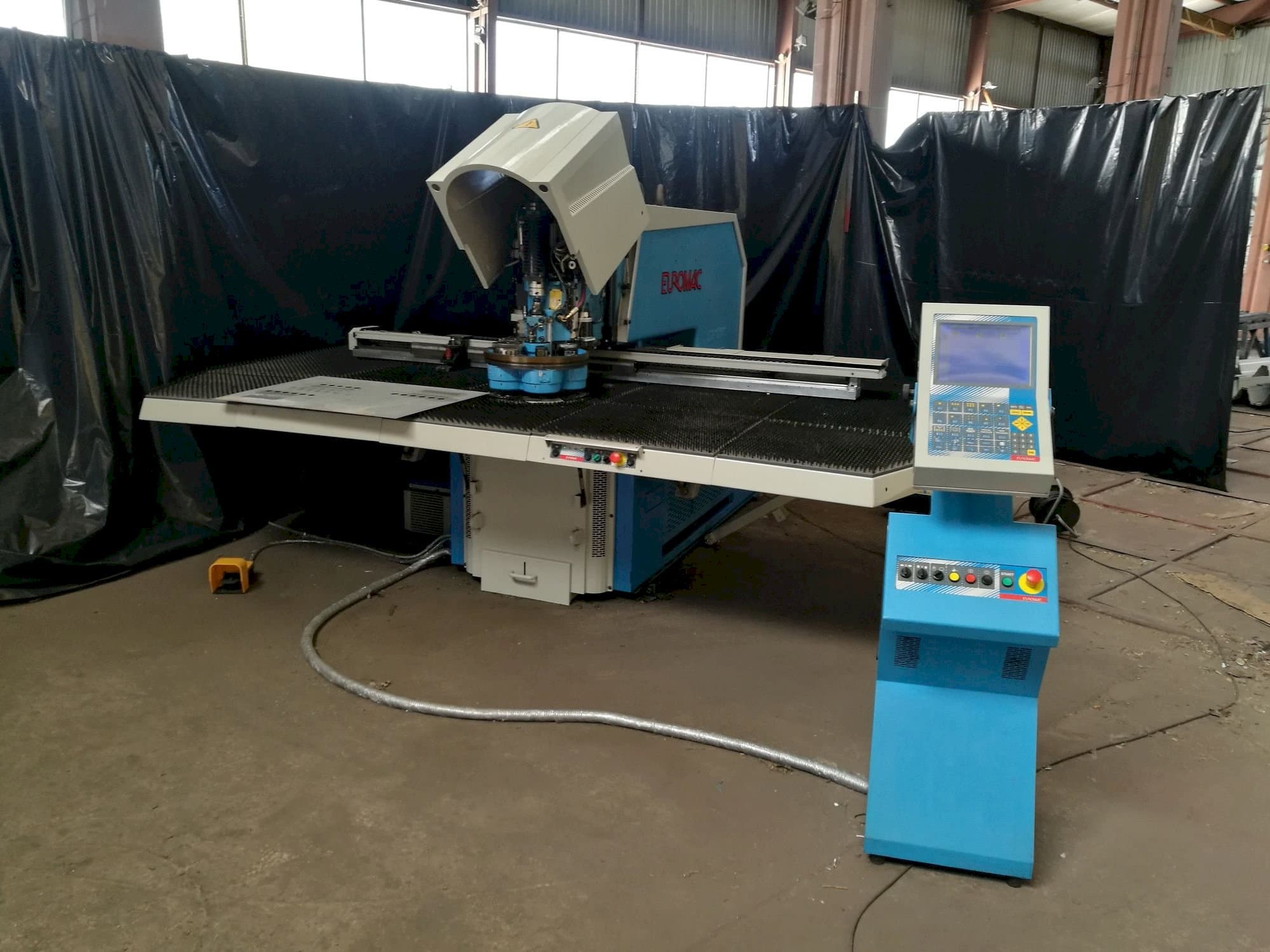 A Euromac MTX INDEX  gép elölnézete