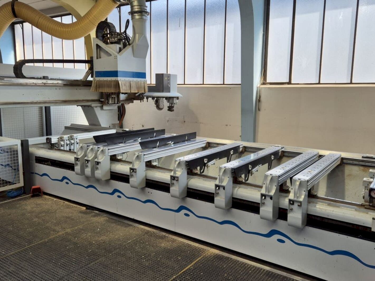 A HOMAG Optimat BAZ 211  gép elölnézete