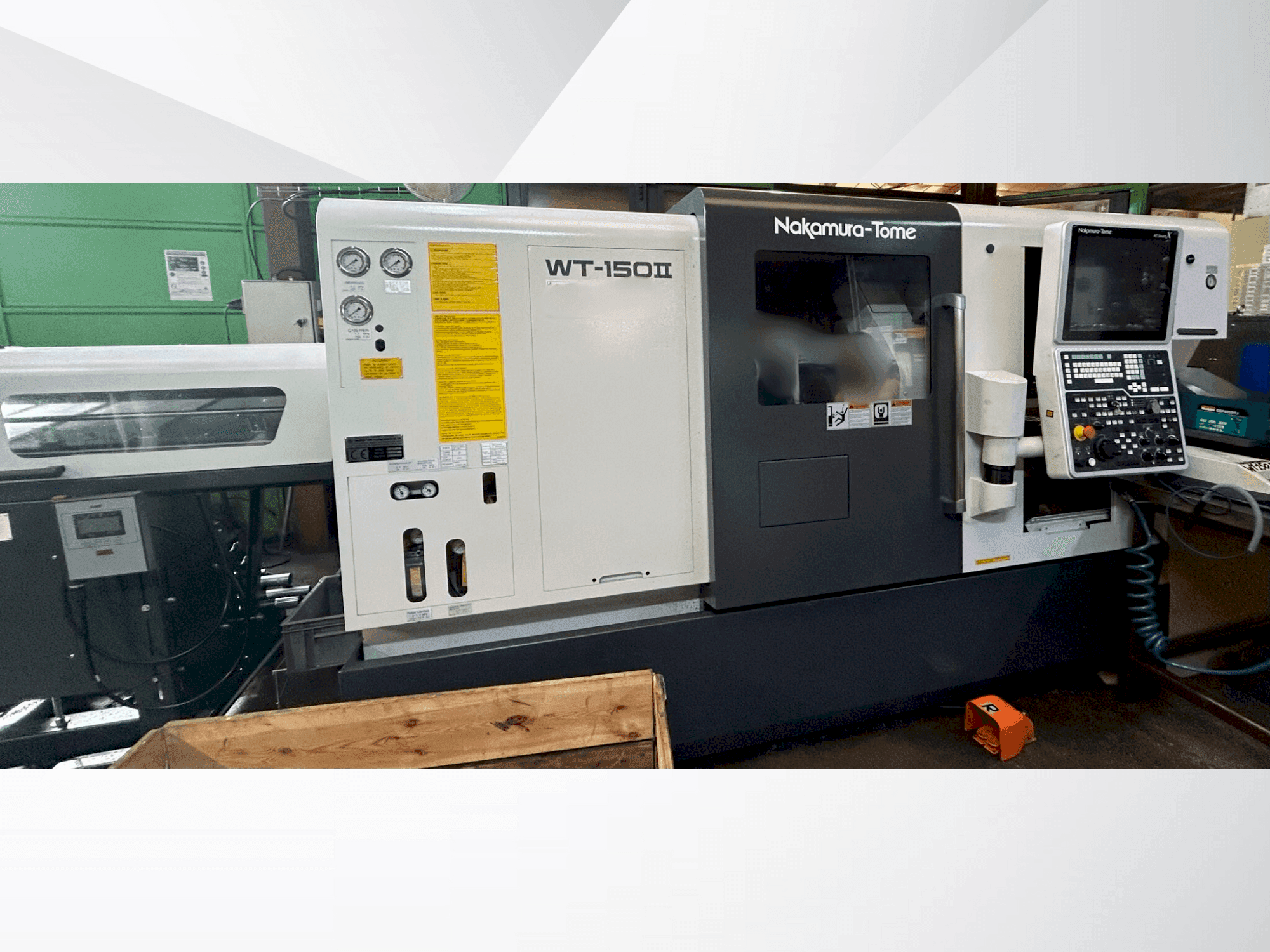 A NAKAMURA-TOME WT 150  gép elölnézete