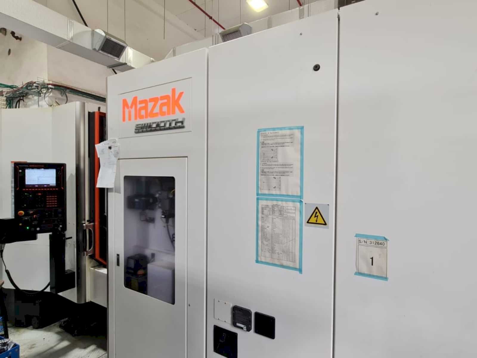 A Mazak HCH-4000  gép elölnézete