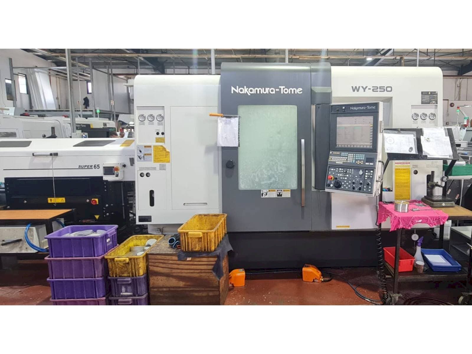 A NAKAMURA-TOME WY 250  gép elölnézete