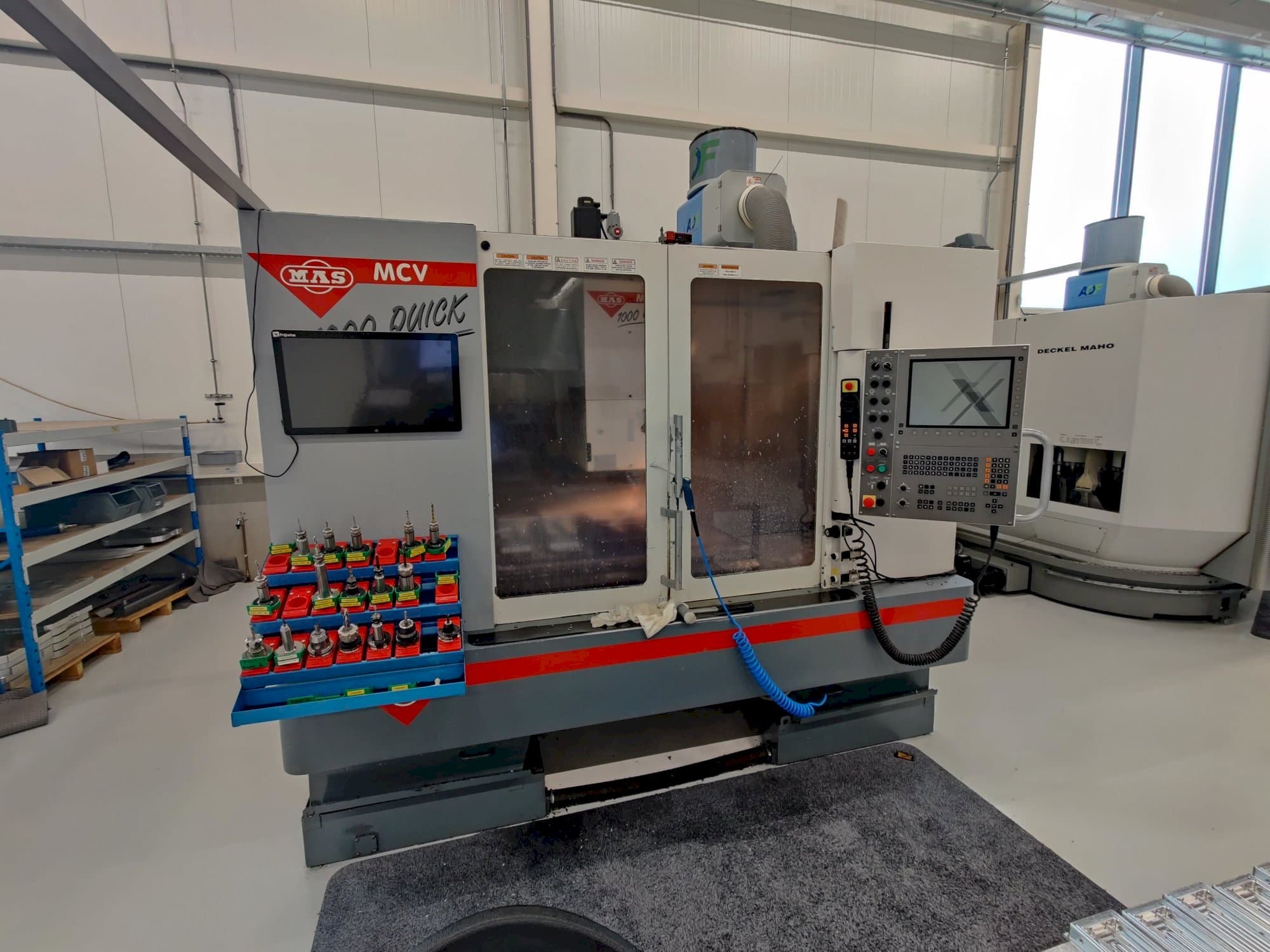 A MAS MCV1000 Quick  gép elölnézete