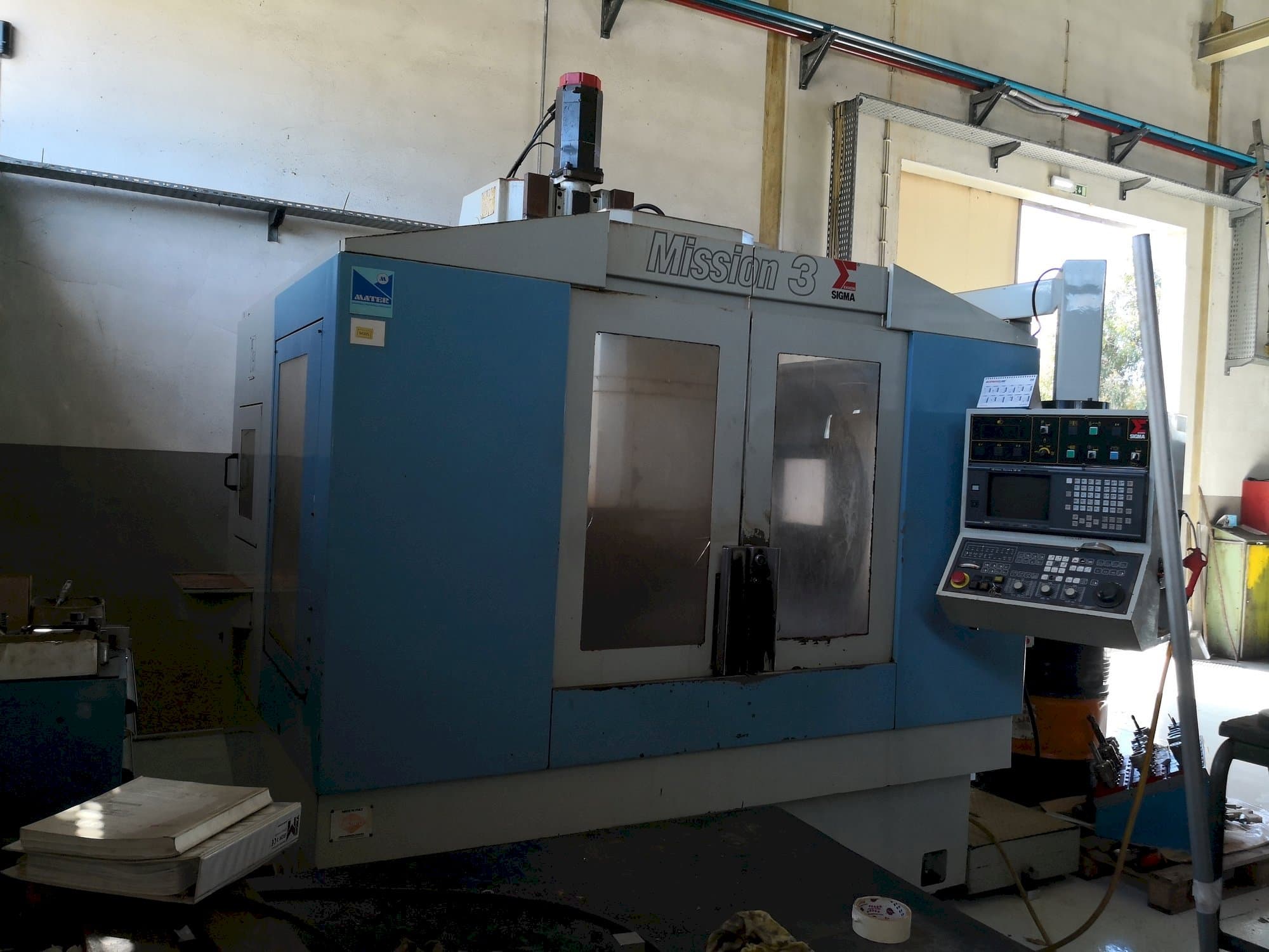 A Sigma Mission 3  gép elölnézete