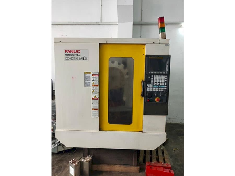 A FANUC Alpha-D14MiA  gép elölnézete