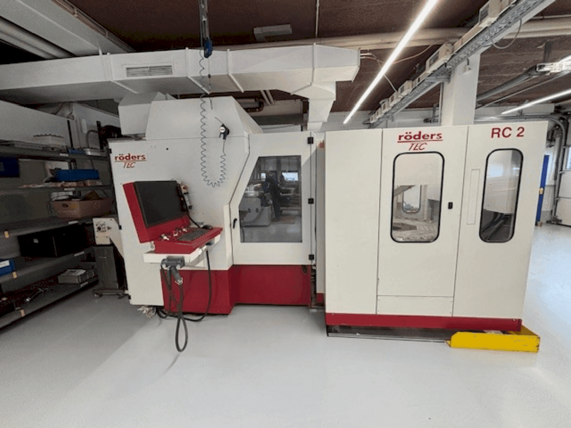 A RÖDERS RPX 500  gép elölnézete