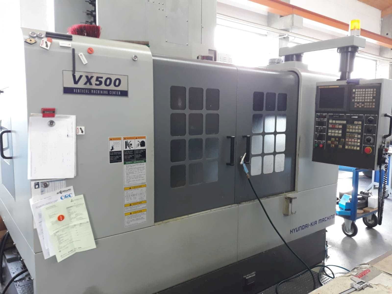 A Hyundai Kia VX500  gép elölnézete