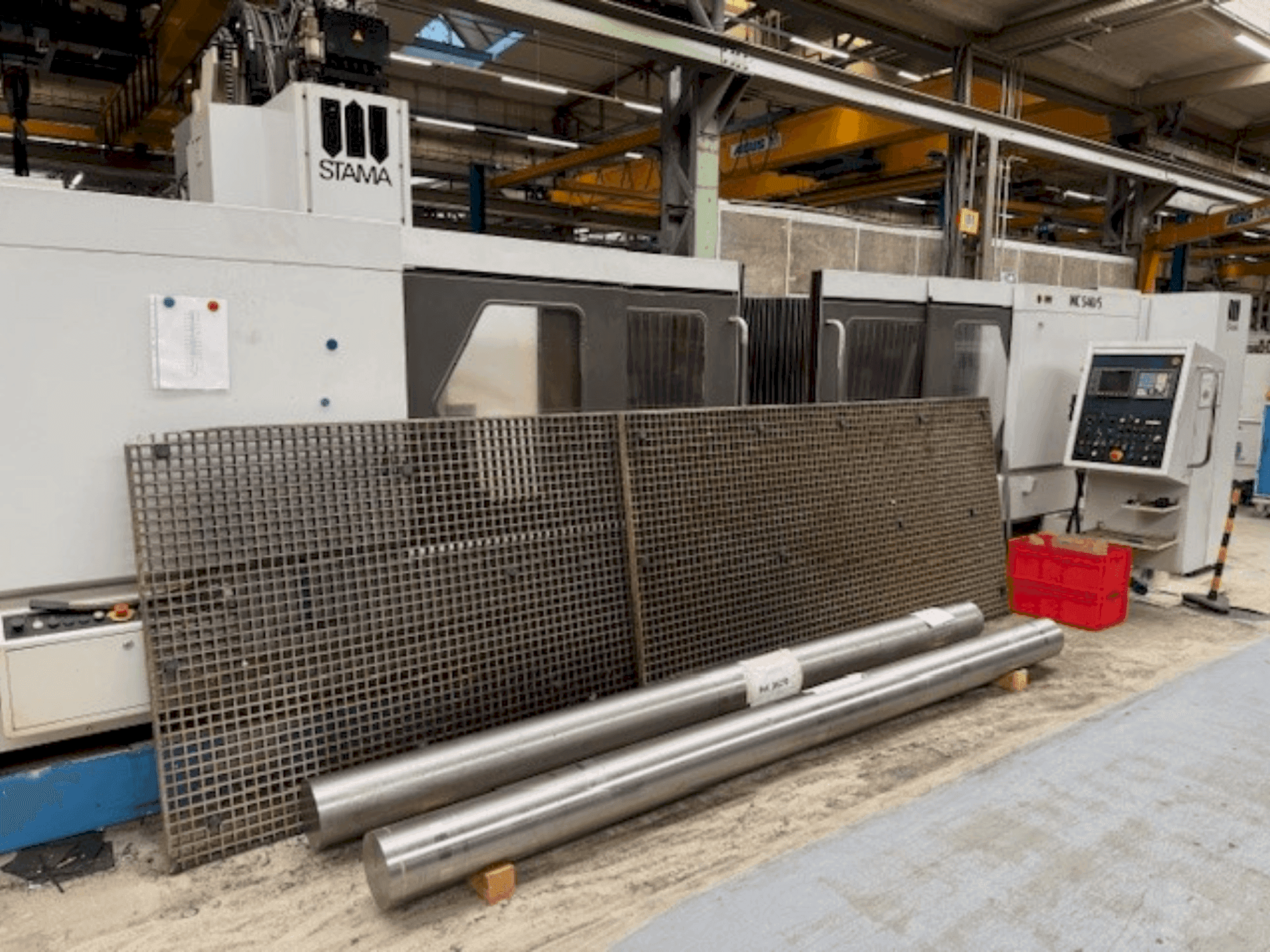 A STAMA MC 540  gép elölnézete