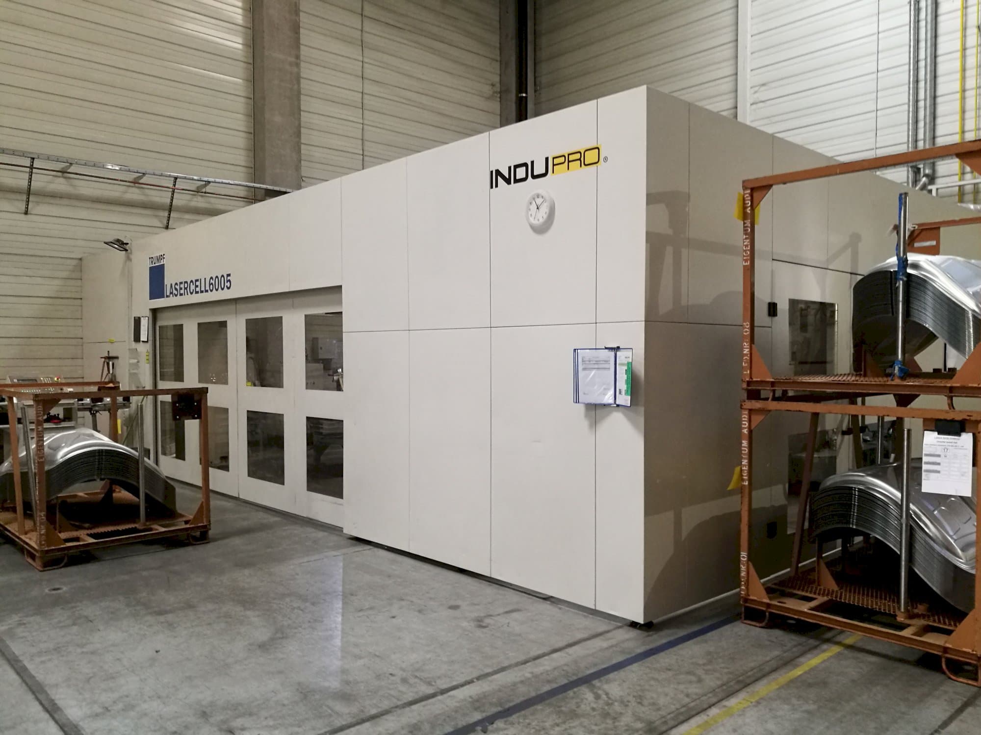 A Trumpf Lasercell 6005  gép jobb nézete