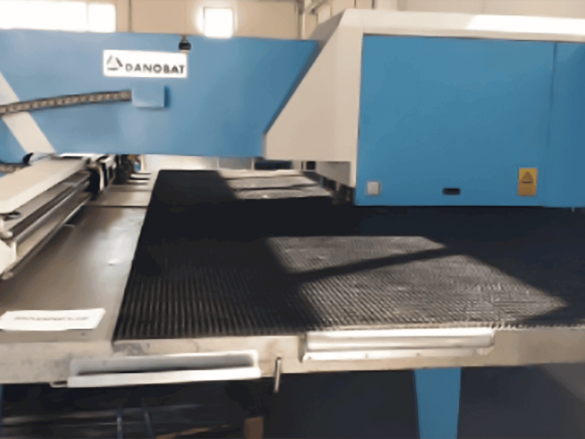 A DANOBAT PGA-1  gép elölnézete