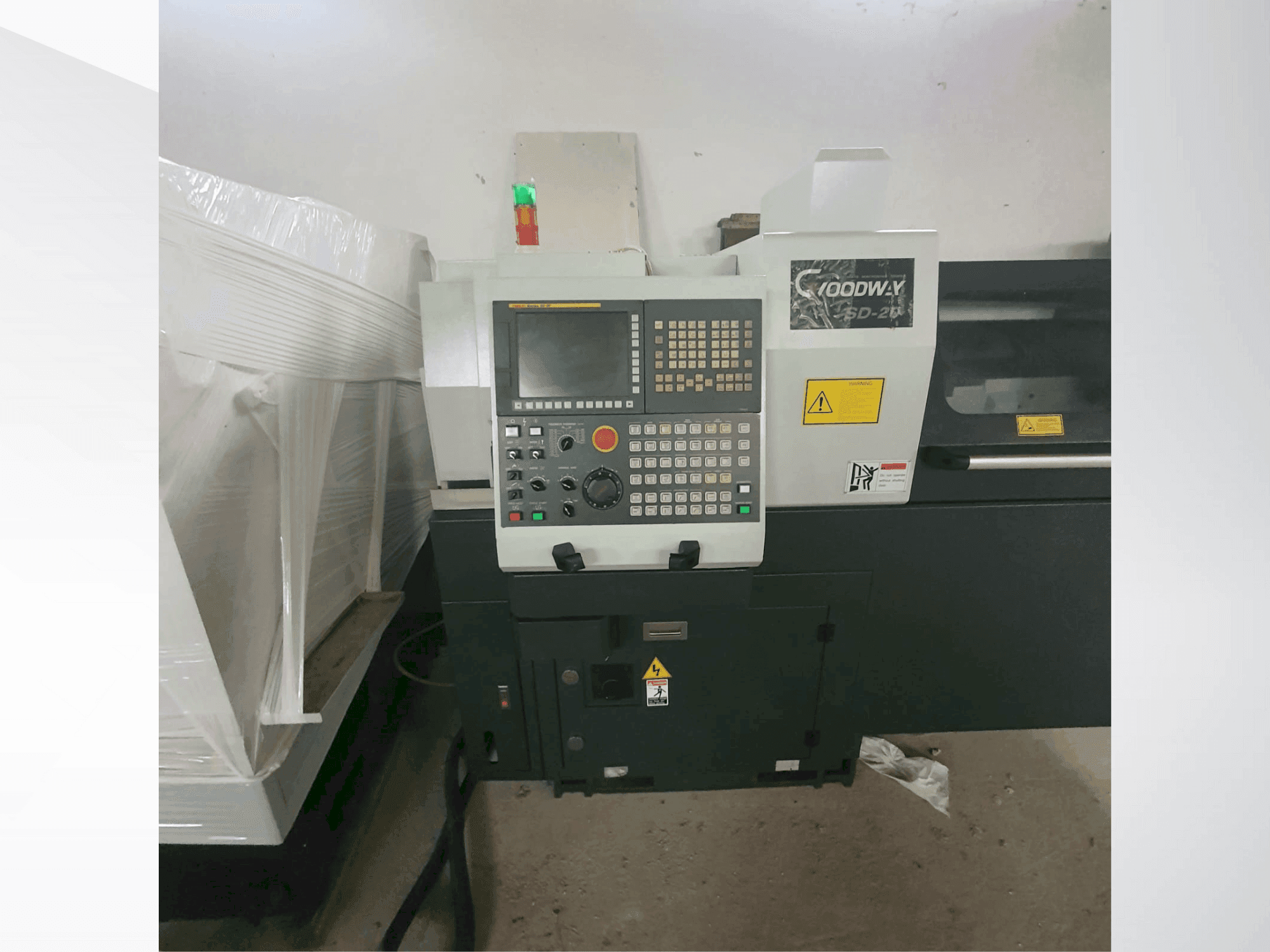 A Goodway SD 20  gép elölnézete