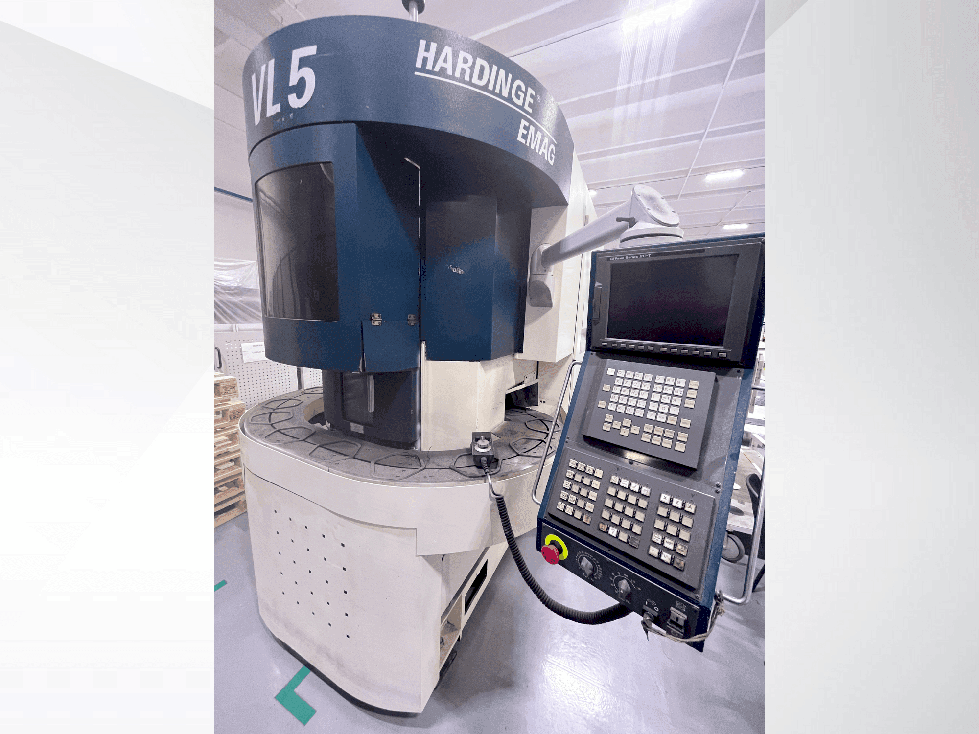A HARDINGE VL-5 gép elölnézete