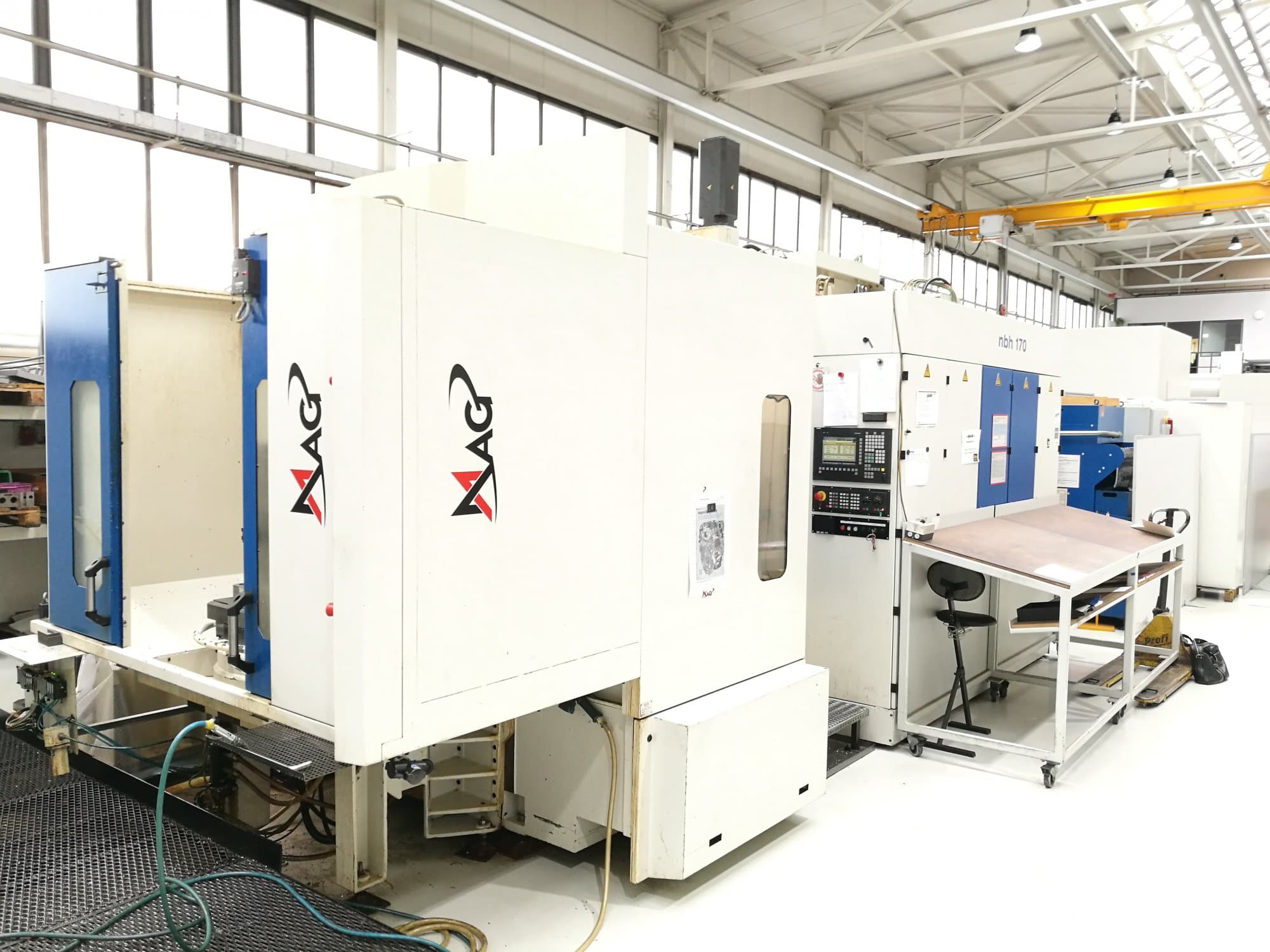 A Hueller Hille NBH 170  gép bal oldali nézete