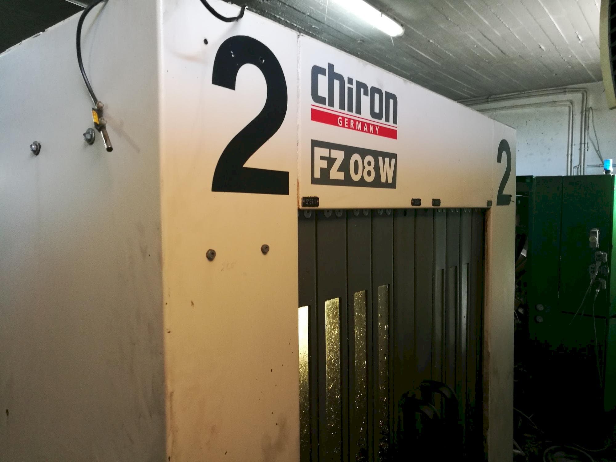 A CHIRON FZ 08 W  gép elölnézete