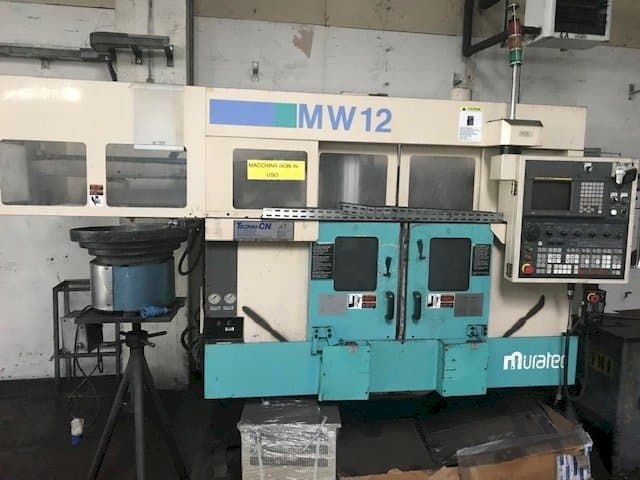 A Muratec MW 12 CNC  gép elölnézete