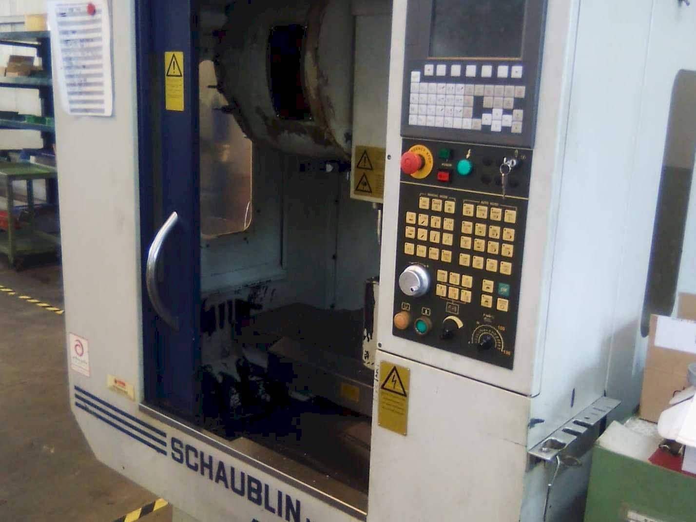 A SCHAUBLIN 48V  gép elölnézete