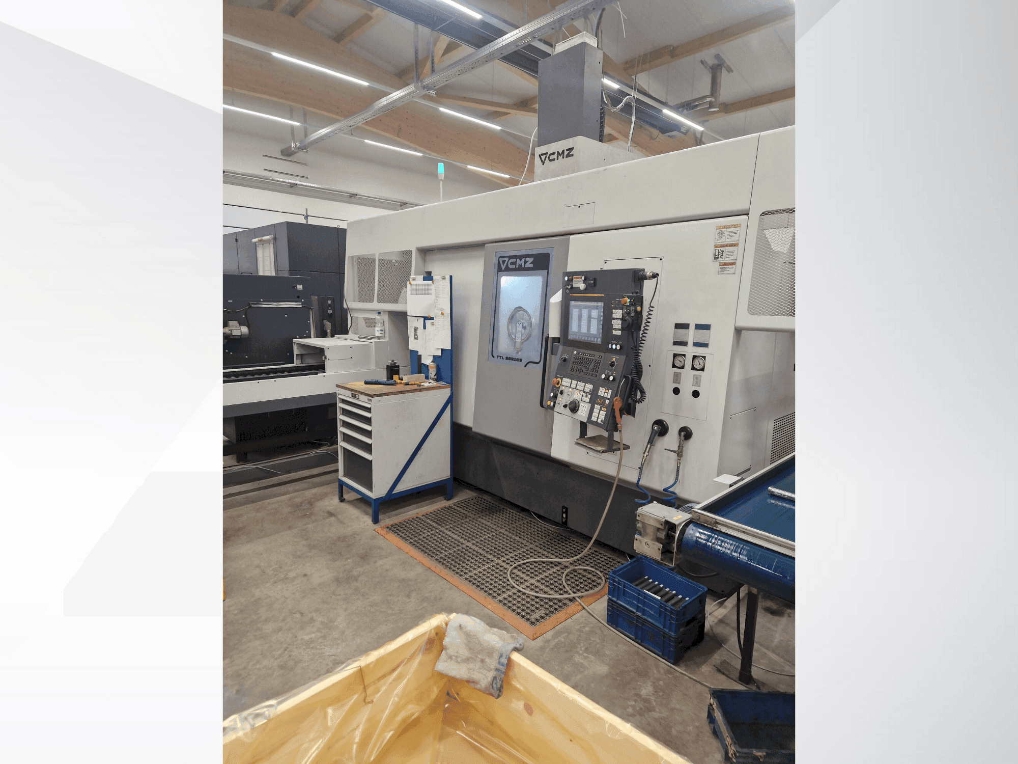 A CMZ TTL-66-66-TTY-T2Y  gép elölnézete