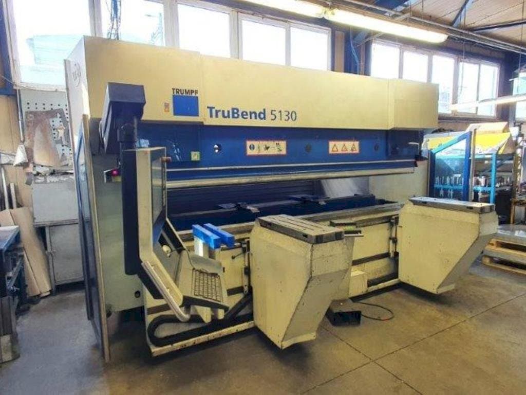 A Trumpf TruBend 5130  gép elölnézete
