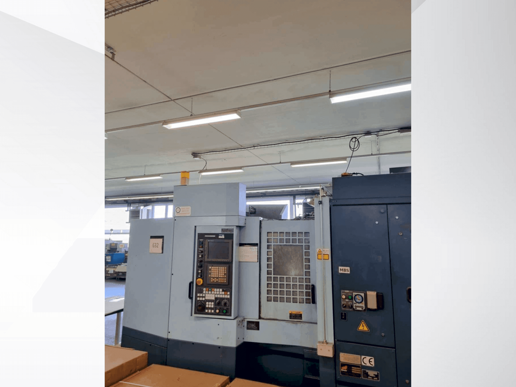 A Matsuura H PLUS-405  gép elölnézete