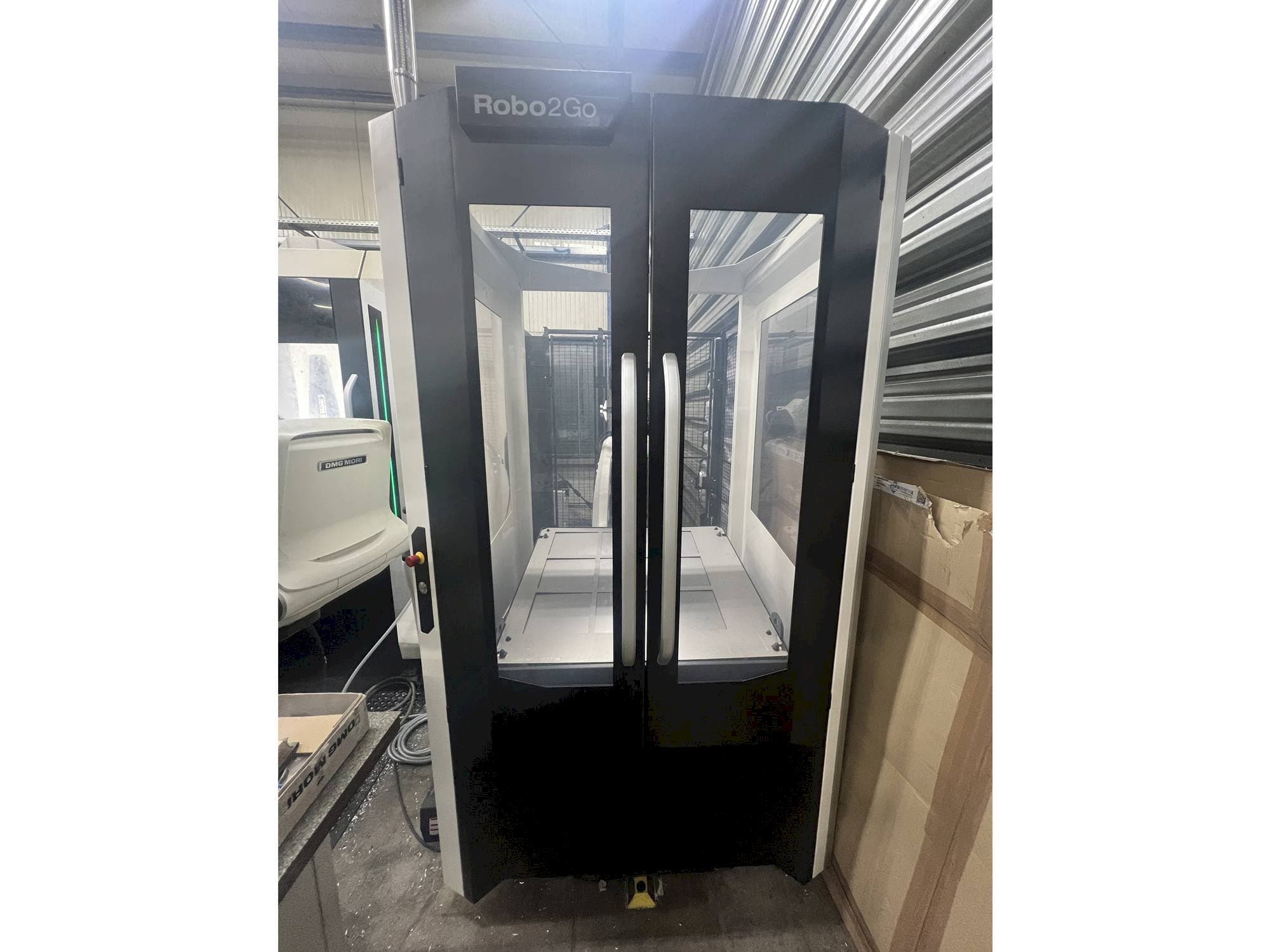 A DMG Robo2Go  gép elölnézete