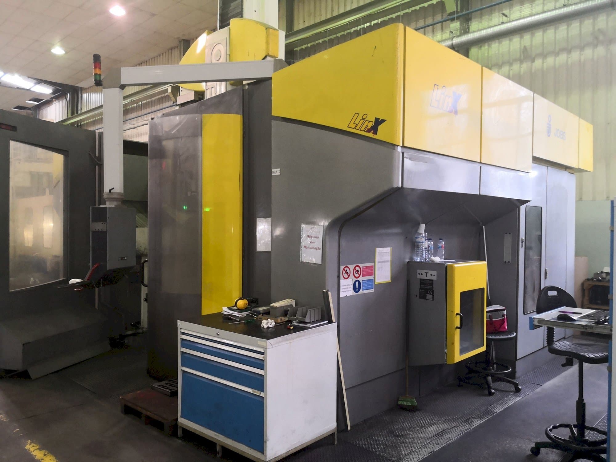 A JOBS Linx blitz HSK A  gép elölnézete