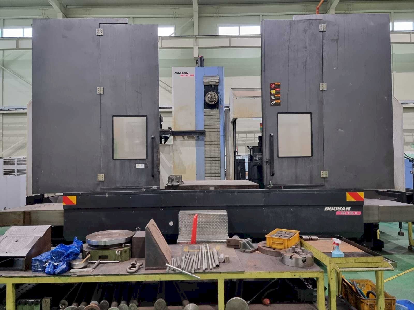 A Doosan DBC 130L II gép elölnézete