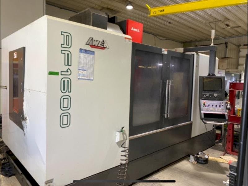 A AWEA AF-1600  gép elölnézete