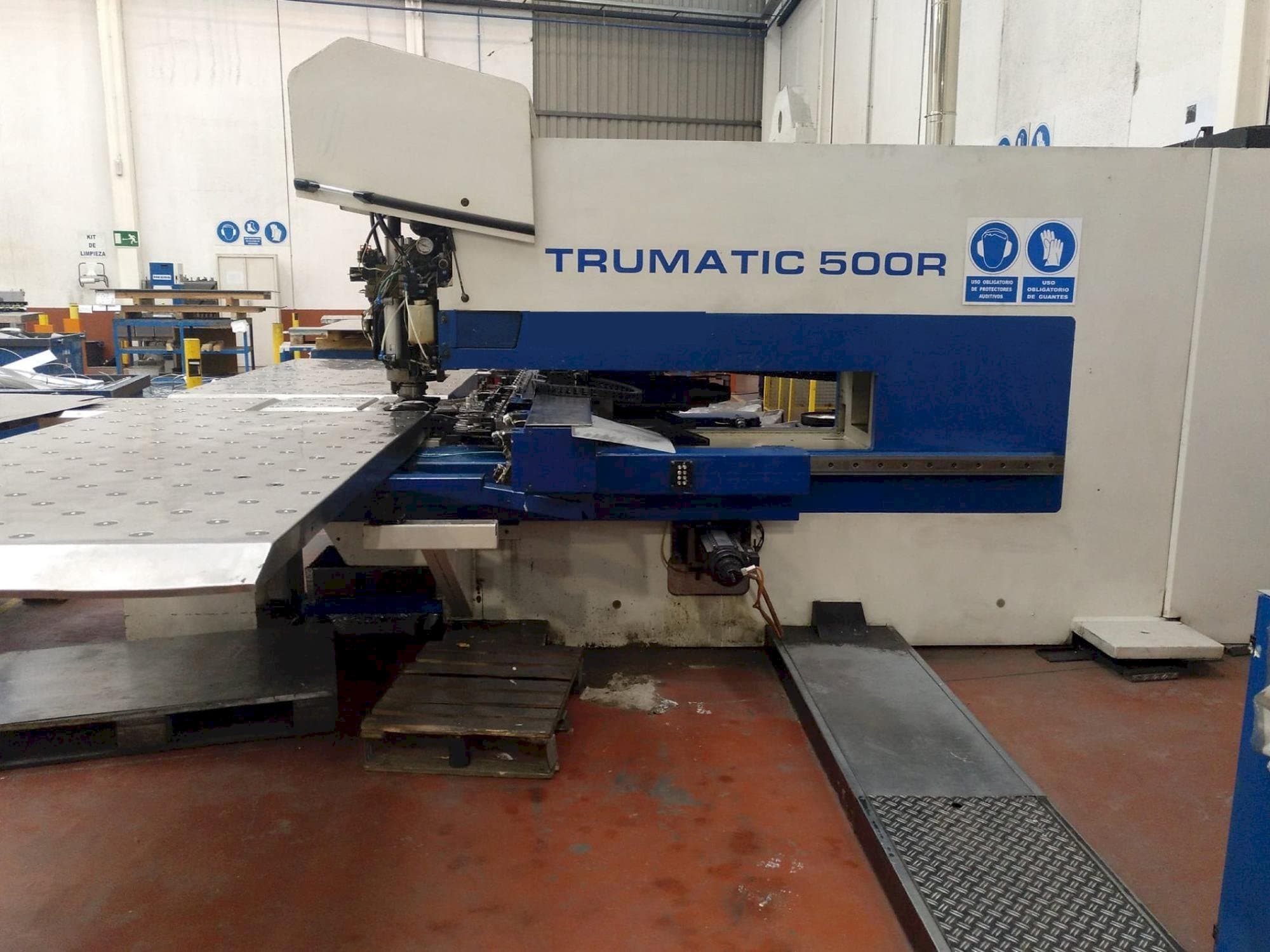 A Trumpf Trumatic 500  gép elölnézete