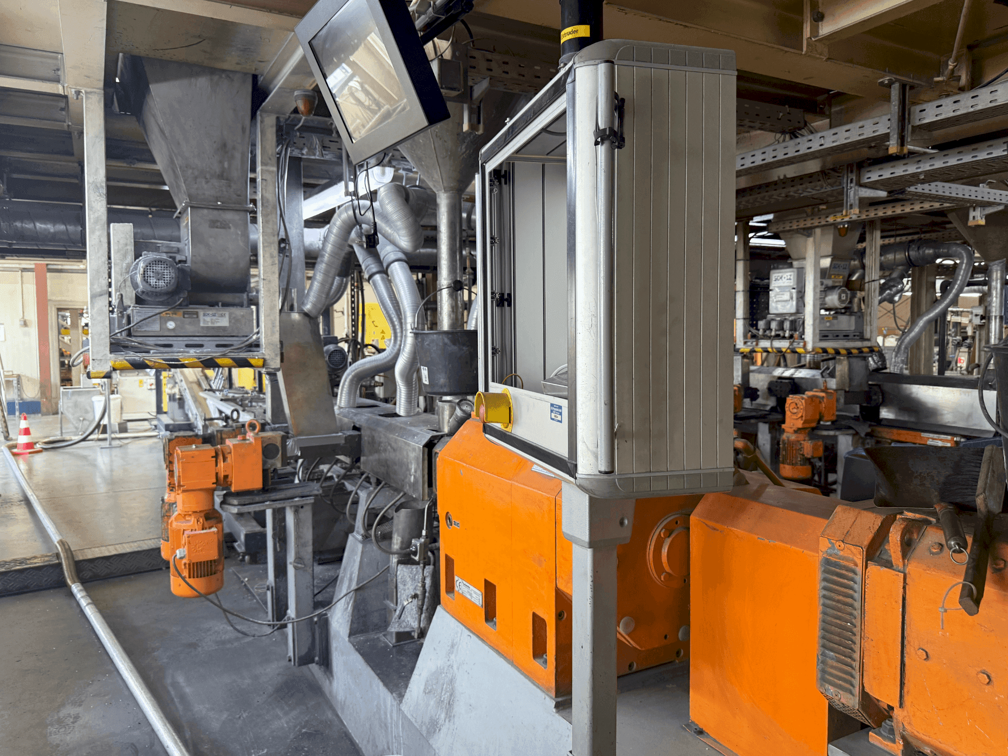 A Leistritz ZSE 50HP-40D  gép oldalnézete