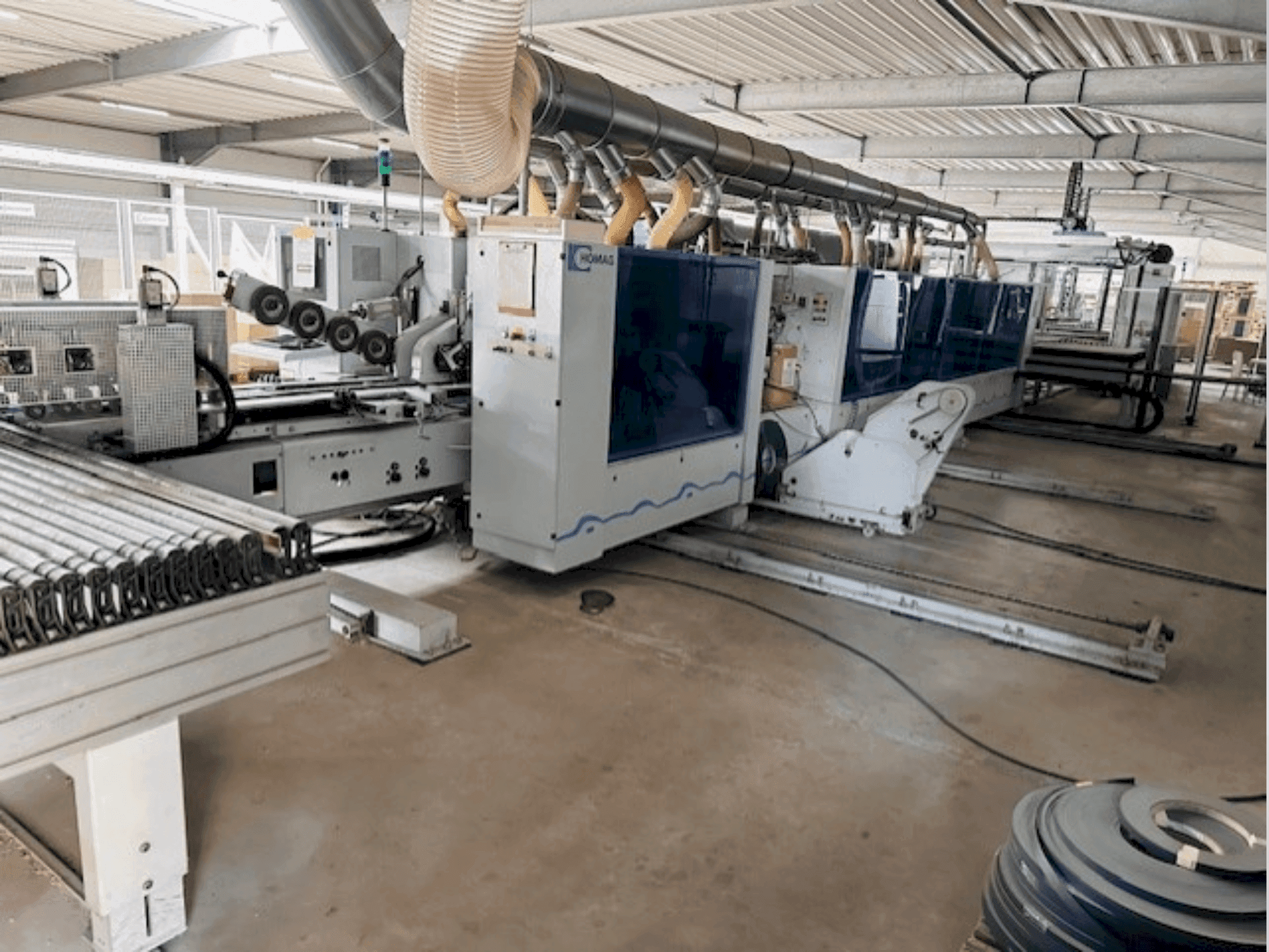 A HOMAG Optimat KFL 526/9/A3/25  gép elölnézete