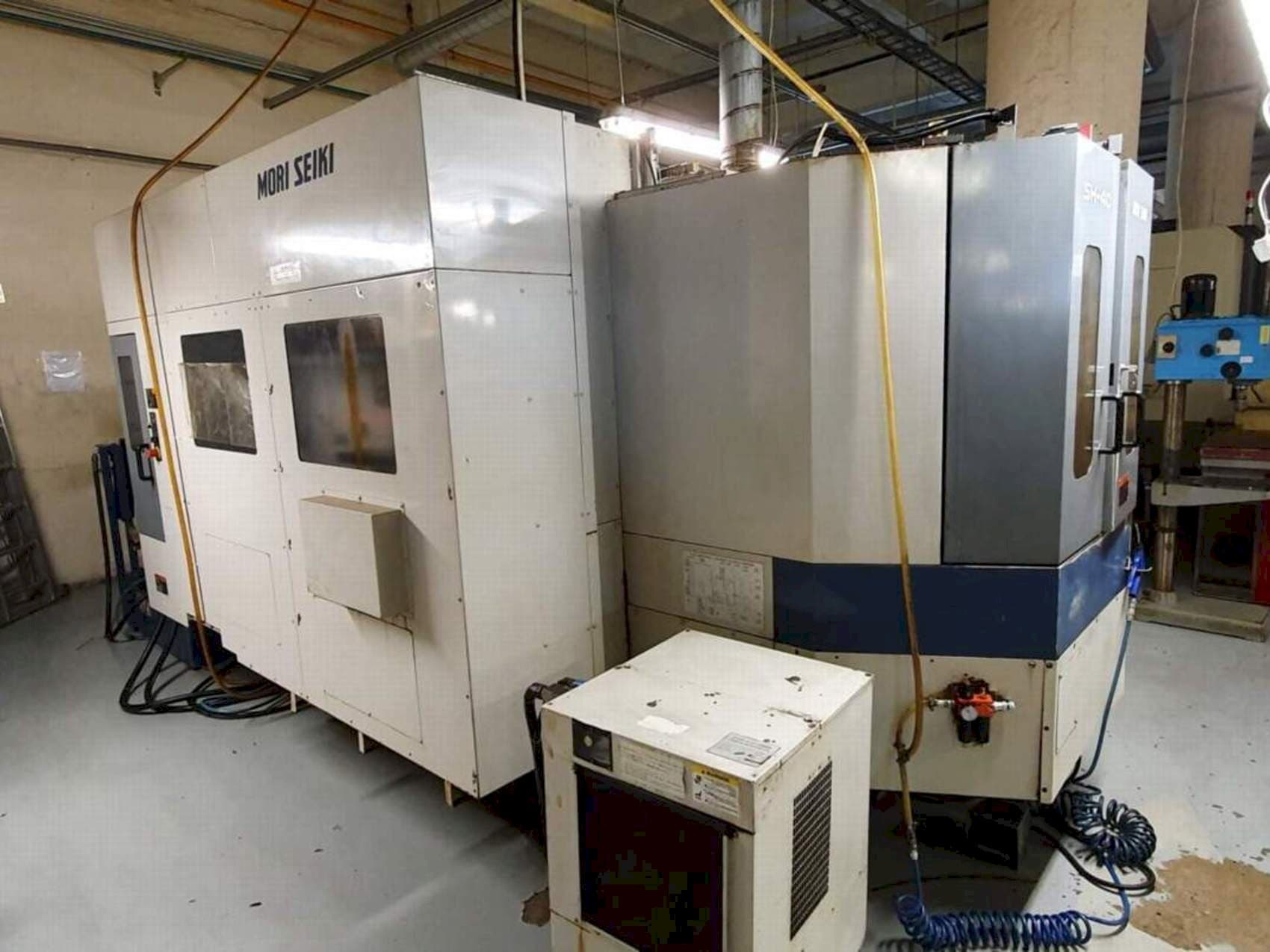 A MORI SEIKI SH-40  gép elölnézete