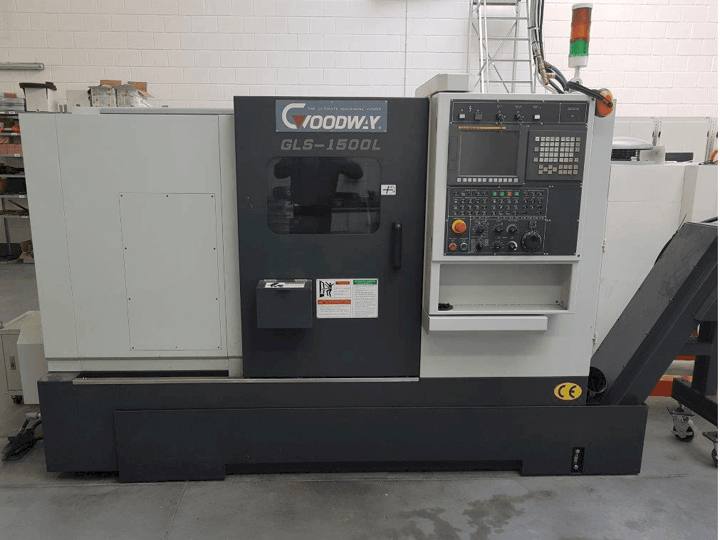 A Goodway GLS-1500L  gép elölnézete