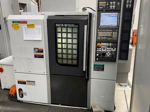 A DMG Mori Seiki NZX-S1500/500  gép elölnézete