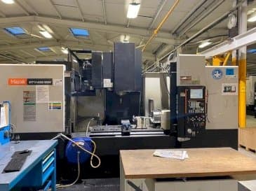 A Mazak MTV 655/60N gép elölnézete