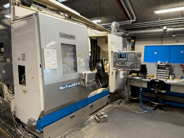 A Okuma MacTurn 250-W  gép elölnézete