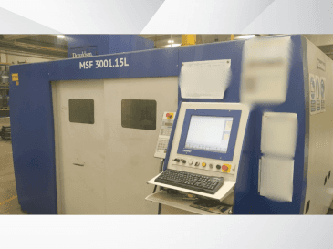 A MicroStep Fiber MSF 3001.15L  gép elölnézete