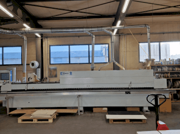 A HOMAG KAL210 Ambition 2262  gép elölnézete