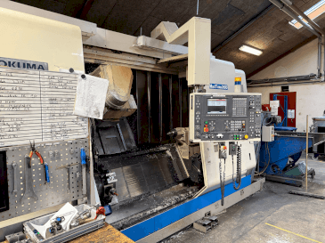 A Okuma MacTurn 350  gép elölnézete