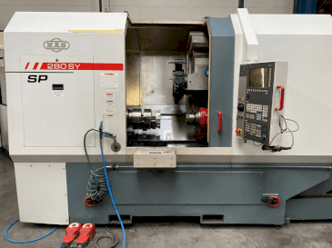 A MAS SP280 SY  gép elölnézete