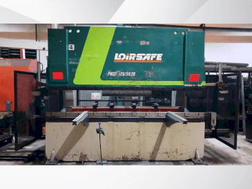 A LOIRE SAFE PHSE-125/30/26  gép elölnézete