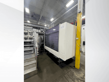 A Netstal EVOS 5500-2900 Speed  gép elölnézete