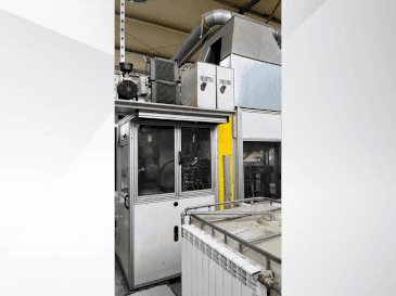 A Kloeckner Desma 968.250 ZO gép elölnézete