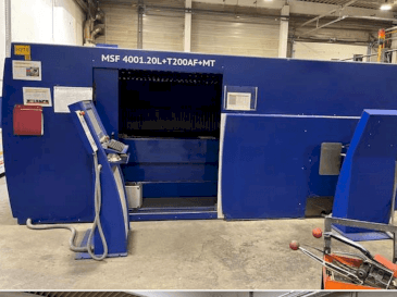 A MicroStep Fiber MSF 4001.20L  gép elölnézete