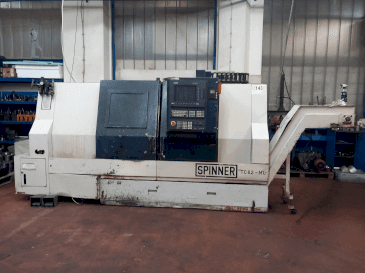 A SPINNER TC 82 -MC  gép elölnézete