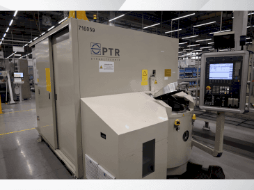 A PTR Strahltechnik EBW PS 4-1 60-6 CH  gép elölnézete