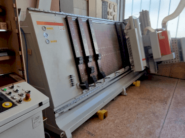 A TECNOTEAM TECNOFLEX gép elölnézete