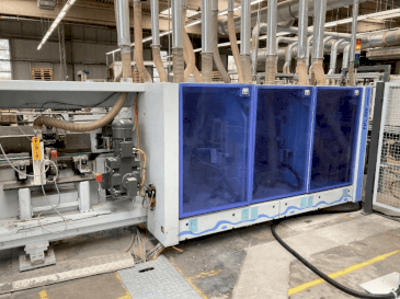 A HOMAG PROFI FPL 525/6/04/PW/V LVT Profiling System  gép elölnézete
