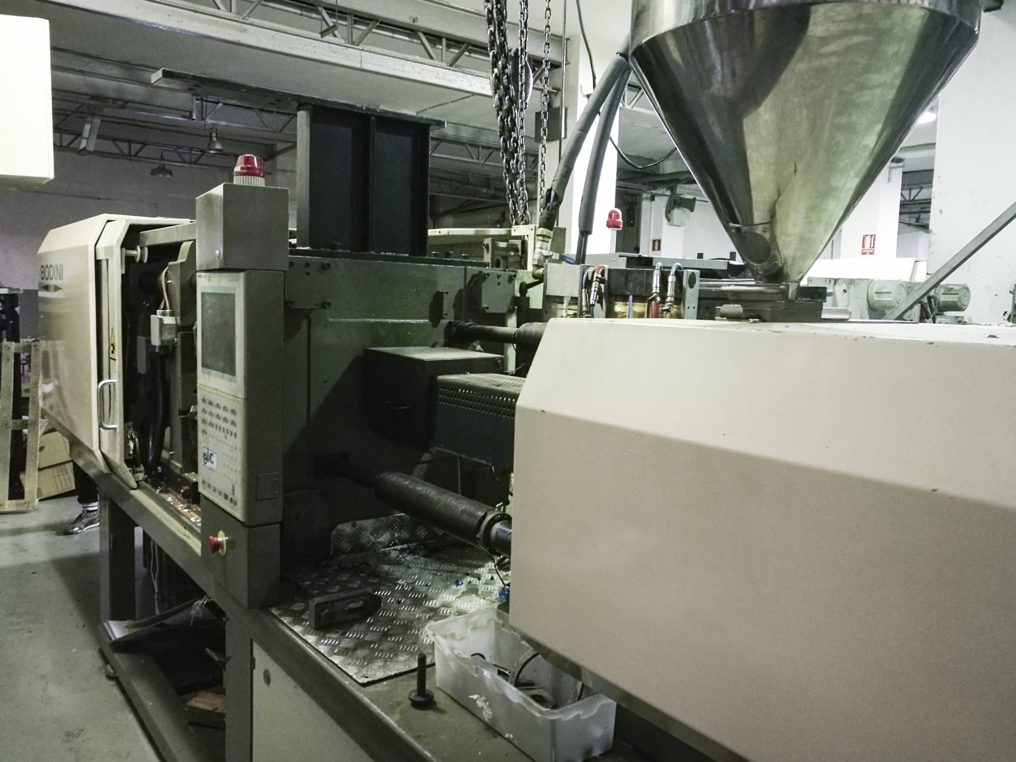 A BODINI ELEDRIVE 165  gép jobb nézete