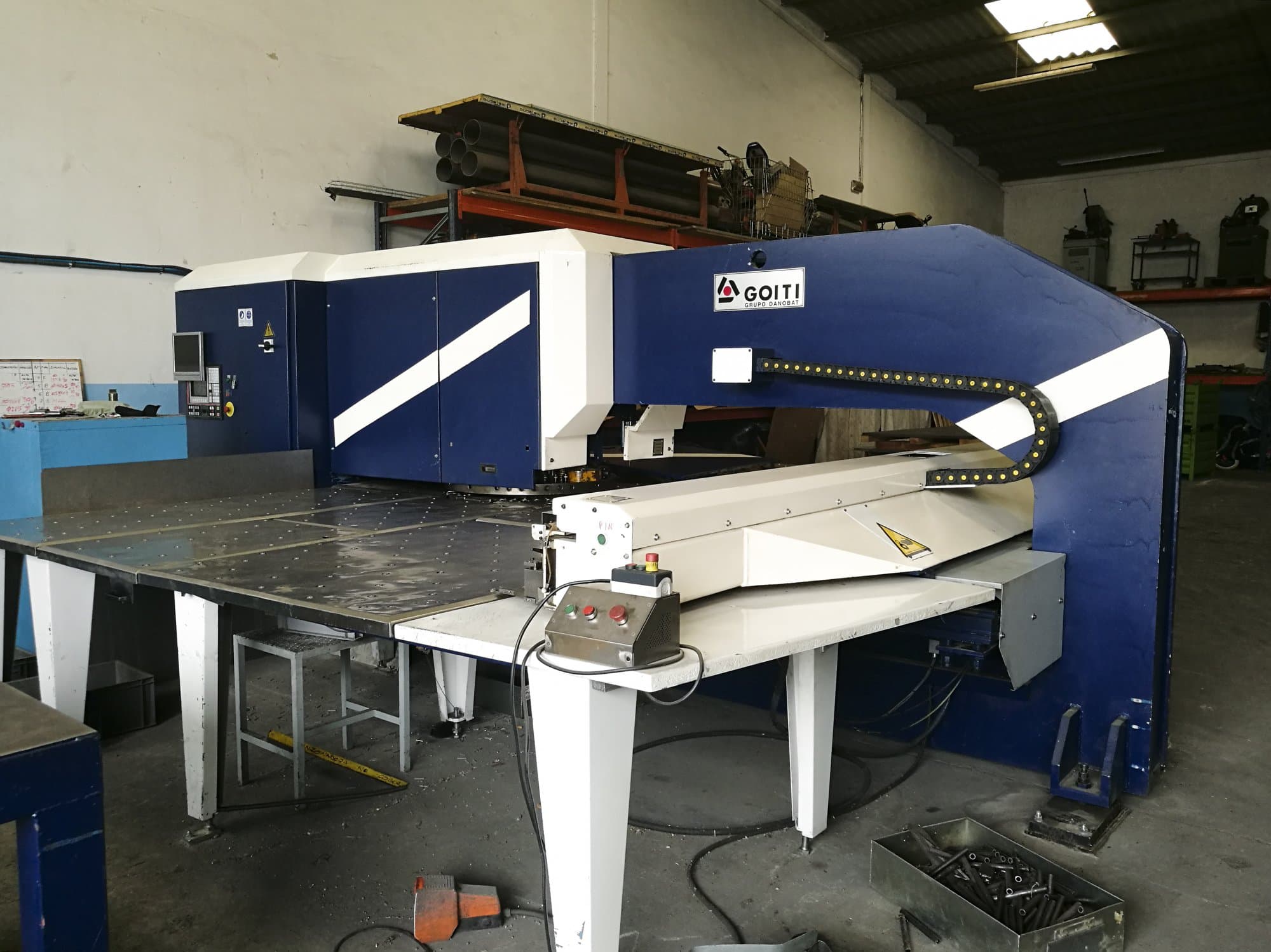 A GOITI PGA-2  gép jobb nézete