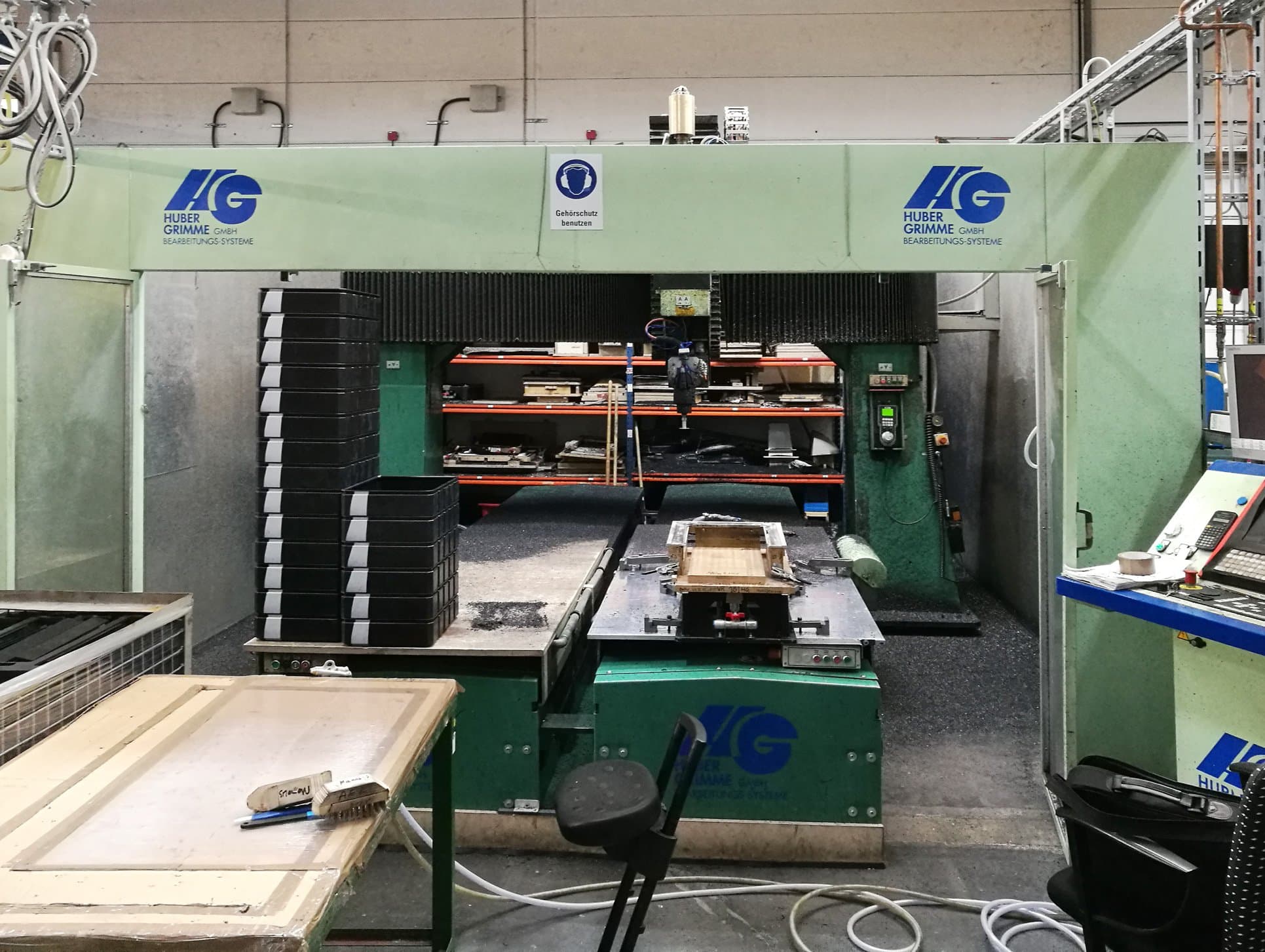 A Huber&Grimme HG3000T  gép elölnézete